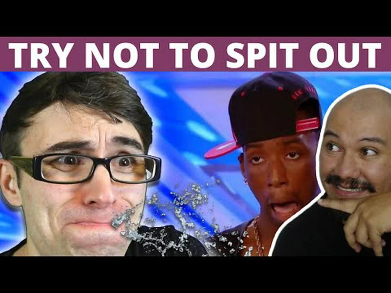 Try Not To Spit Out Your Water Challenge! Steve Terreberry | TodayOn ...