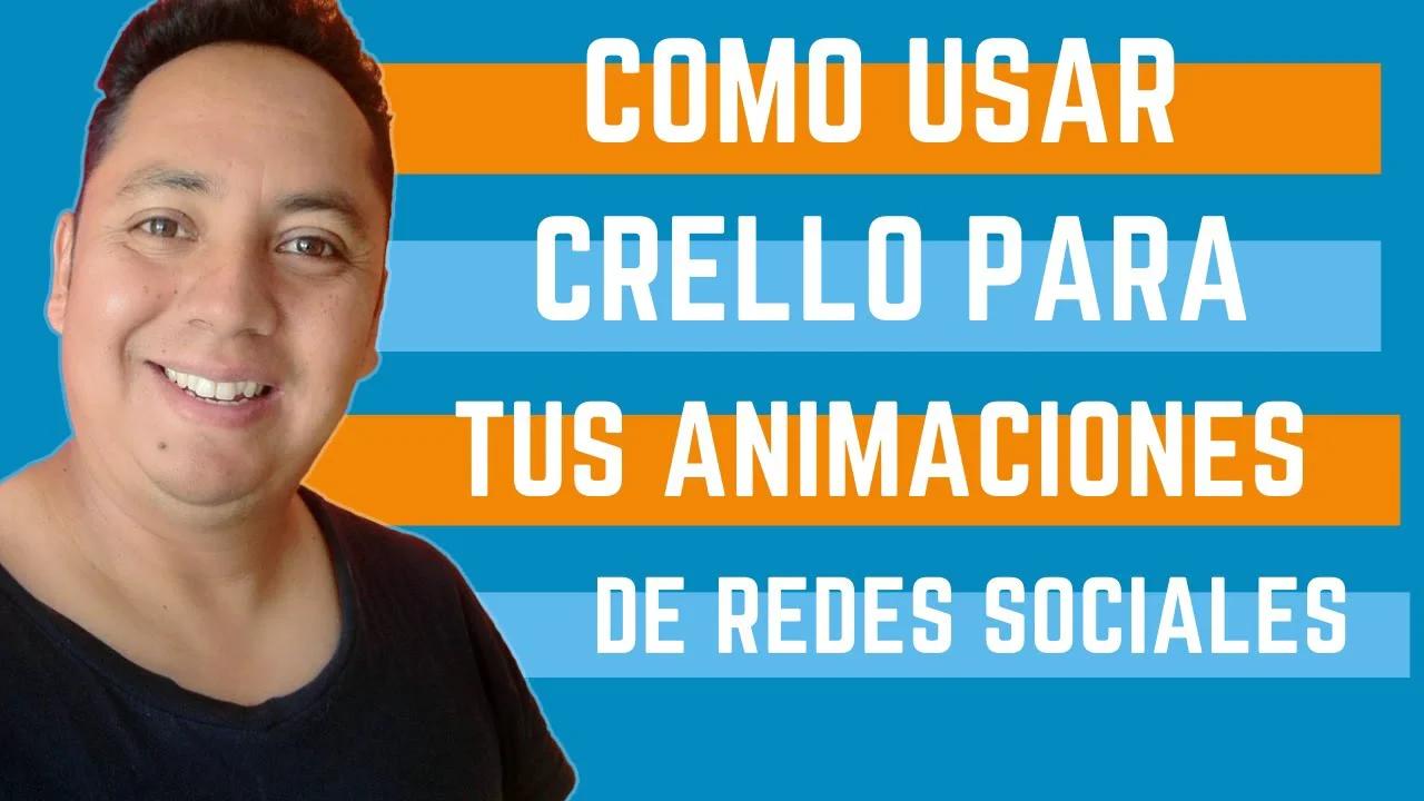 Como Usar CRELLO para tus ANIMACIONES de tus REDES SOCIALES 👌🤩💥