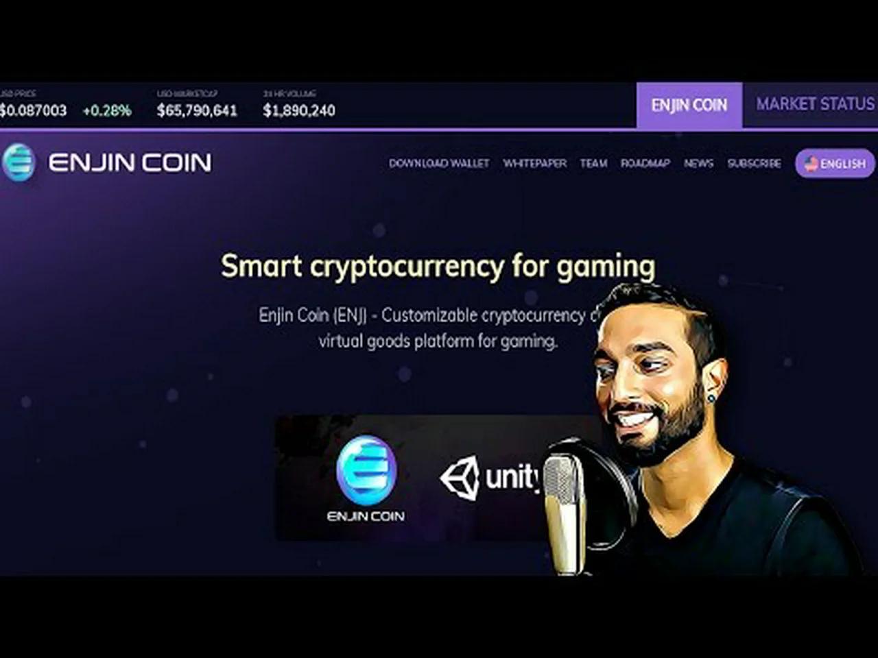 Enjin Coin - Smart Cryptocurrency For Gaming (Interview w/ Enjin Coin CTO Witek)