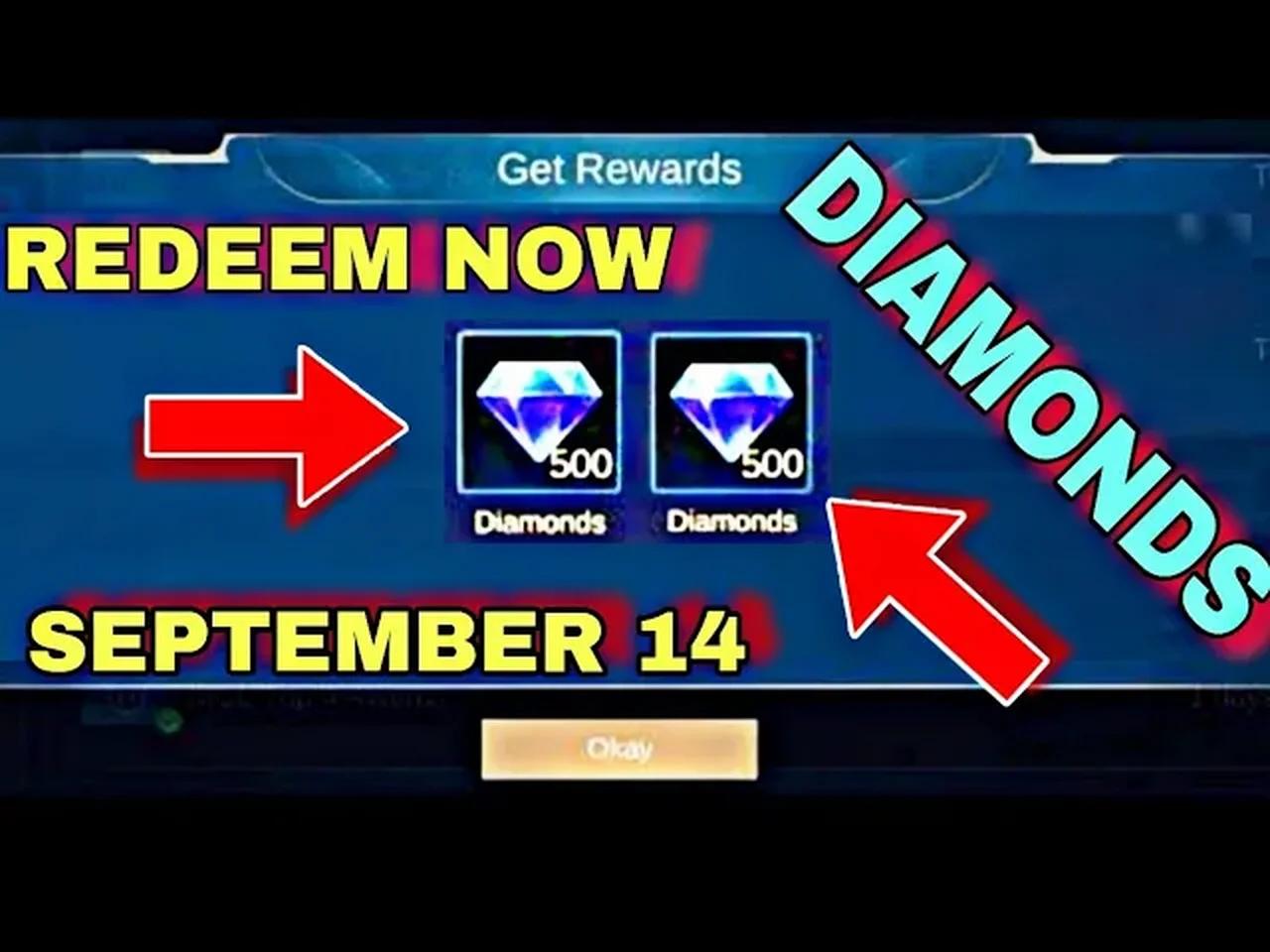 NEW FREE DIAMONDS MLBB REDEEM CODE || SEPTEMBER 14 2021 || CLAIM NOW ...