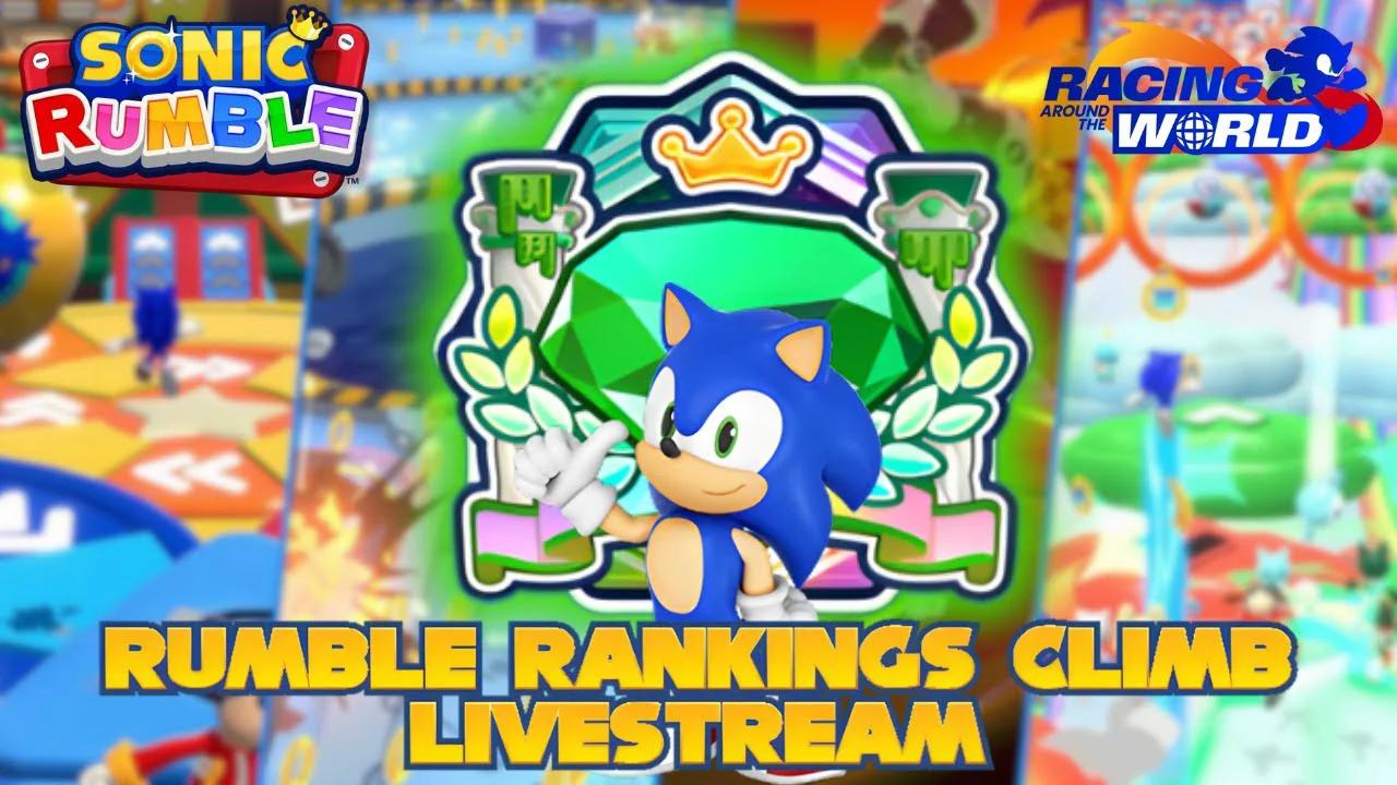 Sonic Rumble Rumble Rankings Livestream (Portrait)