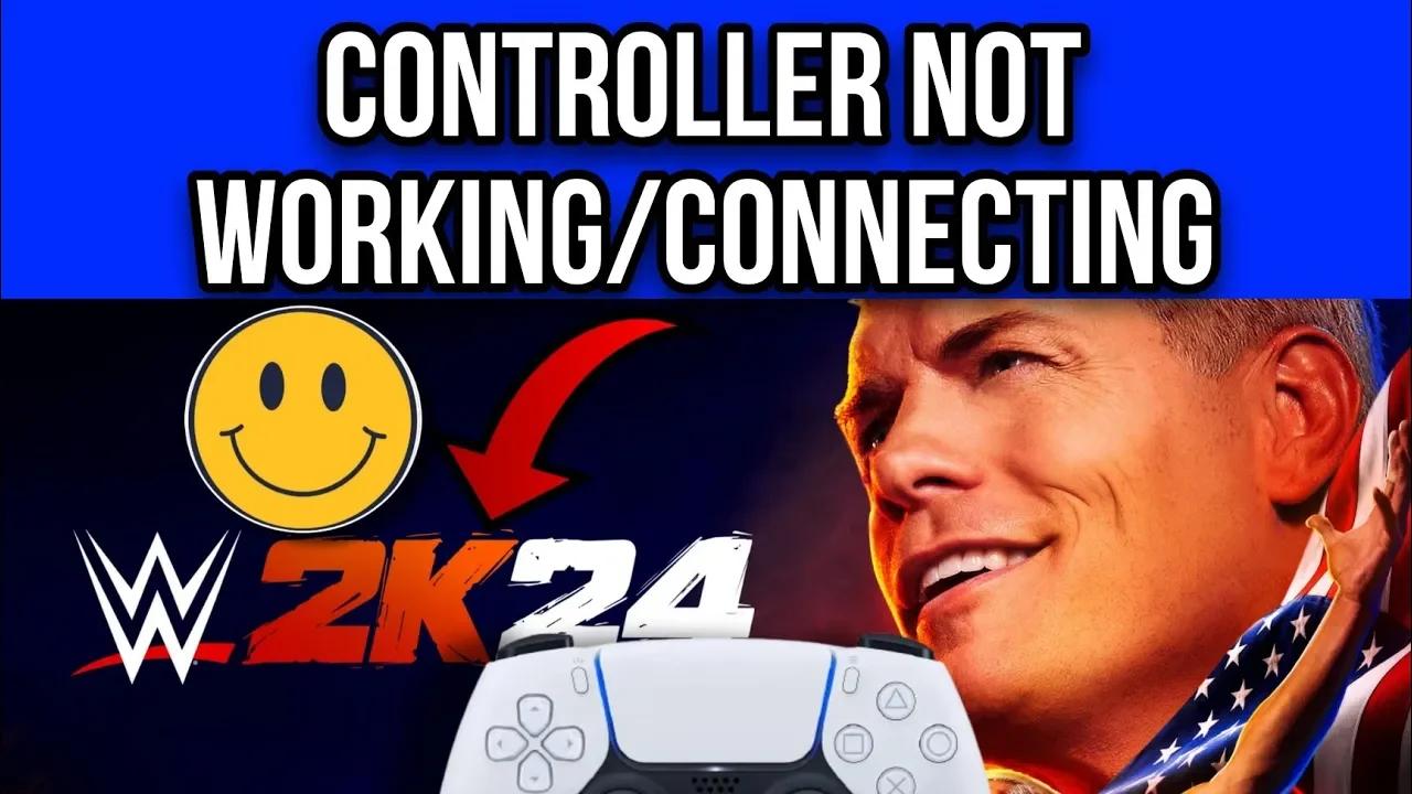 How To Fix WWE 2K24 Controller Not Working