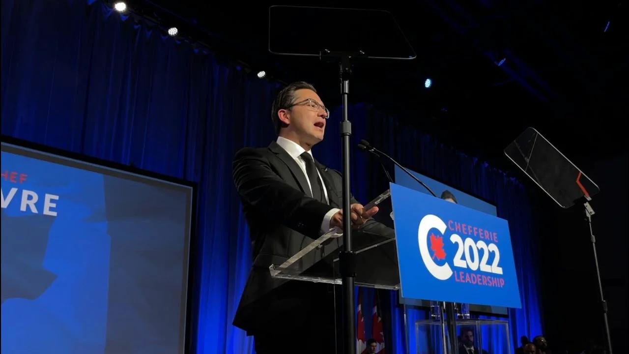 Raw Pierre Poilievre Gives First Speech As New Leader Of The