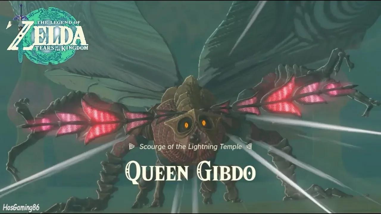 Zelda: Tears Of The Kingdom: How To Defeat Queen Gibdo? 4K 60FPS #zelda