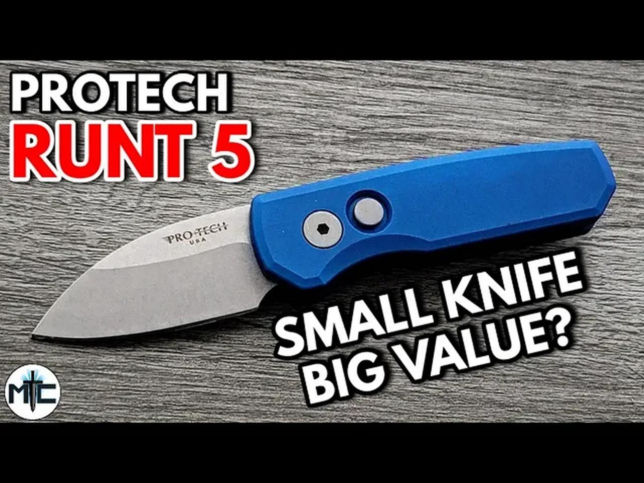 ProTech Runt 5 Automatic Folding Knife Overview and Review