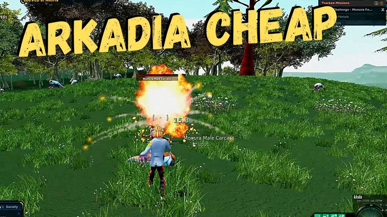 Entropia Universe Arkadia Low Cost Hunting Where, Why and How