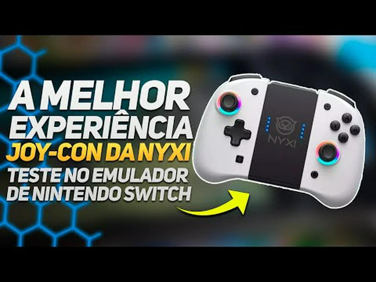 O MELHOR JOY-CON PARA O NINTENDO SWITCH E EMULADOR DE SWITCH YUZU!