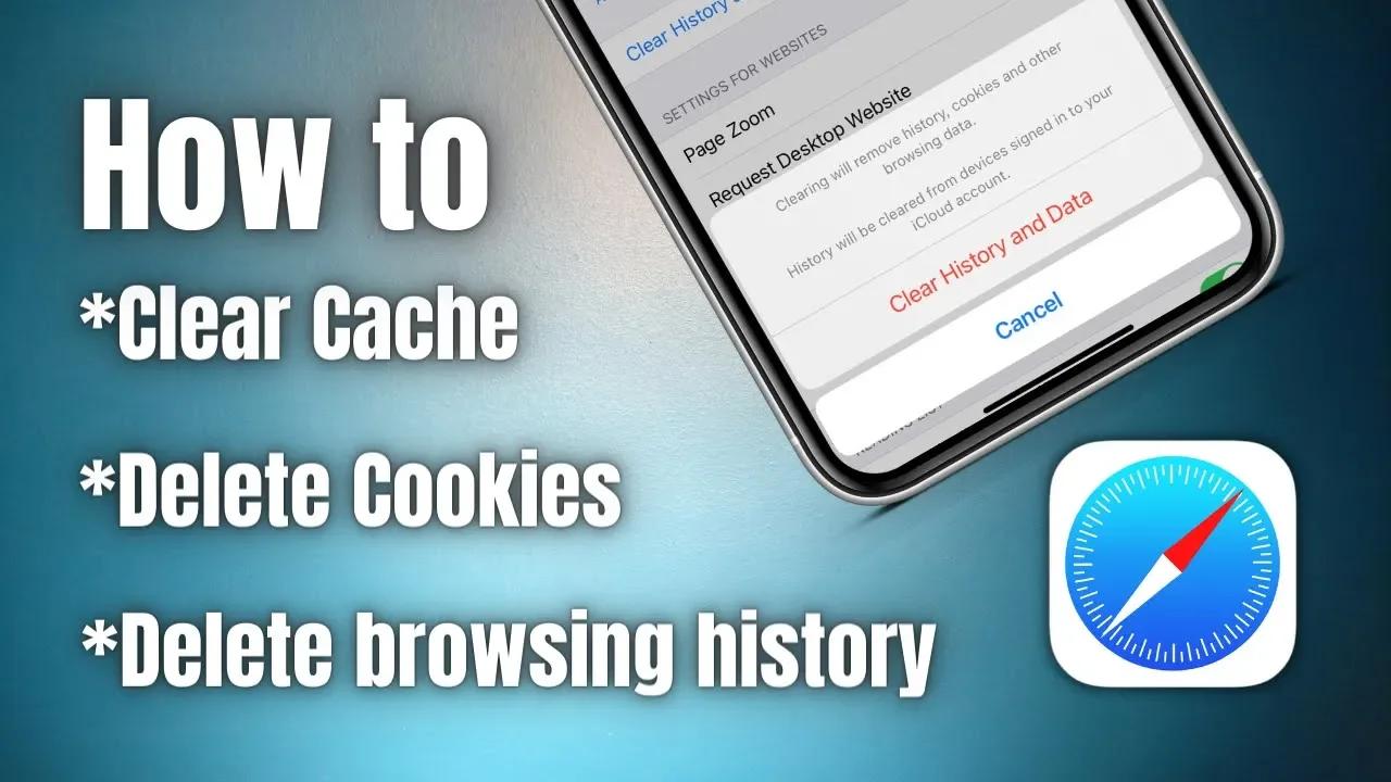 How to Clear your Safari Cache on iPhone and Delete Cookies, Browsing ...