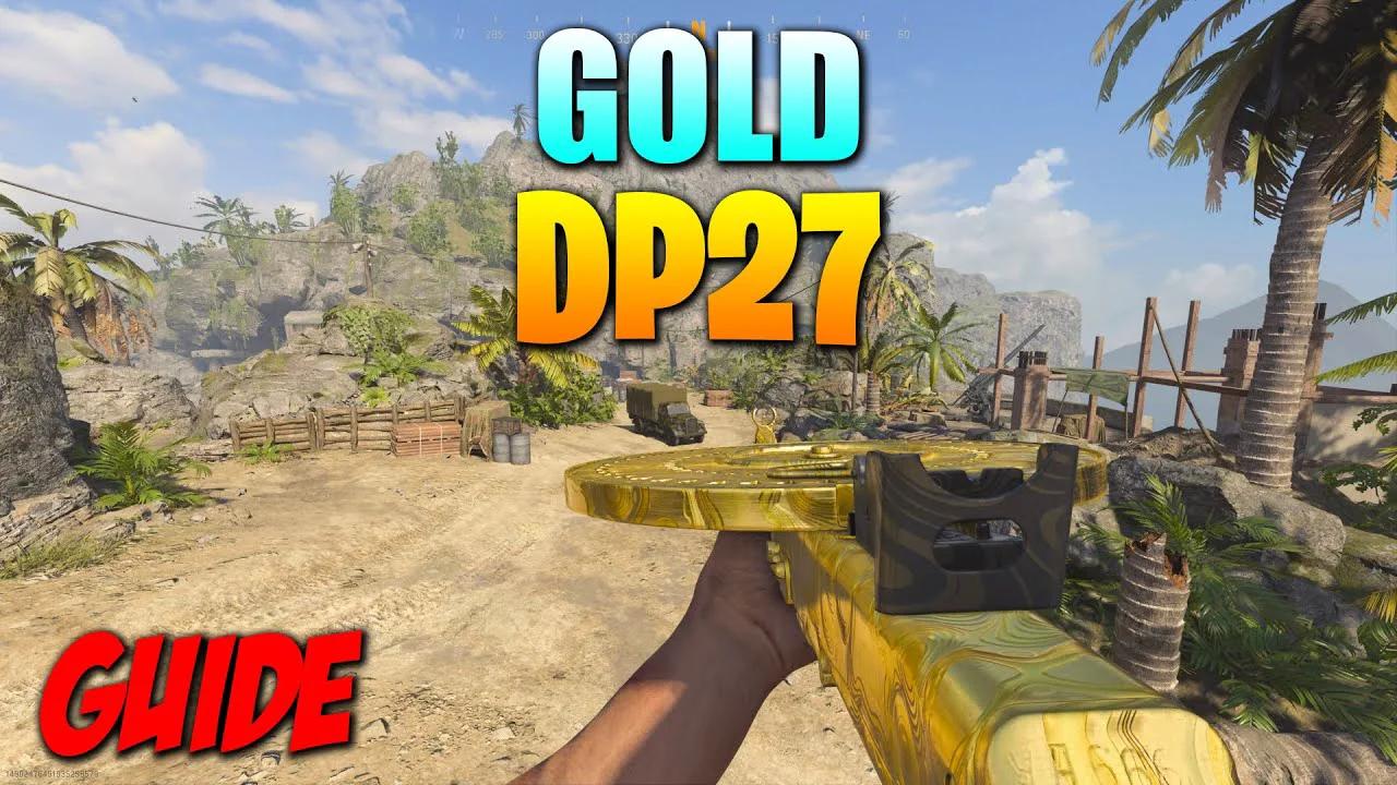 How to get the DP27 Gold in Vanguard (Call of Duty: Vanguard)