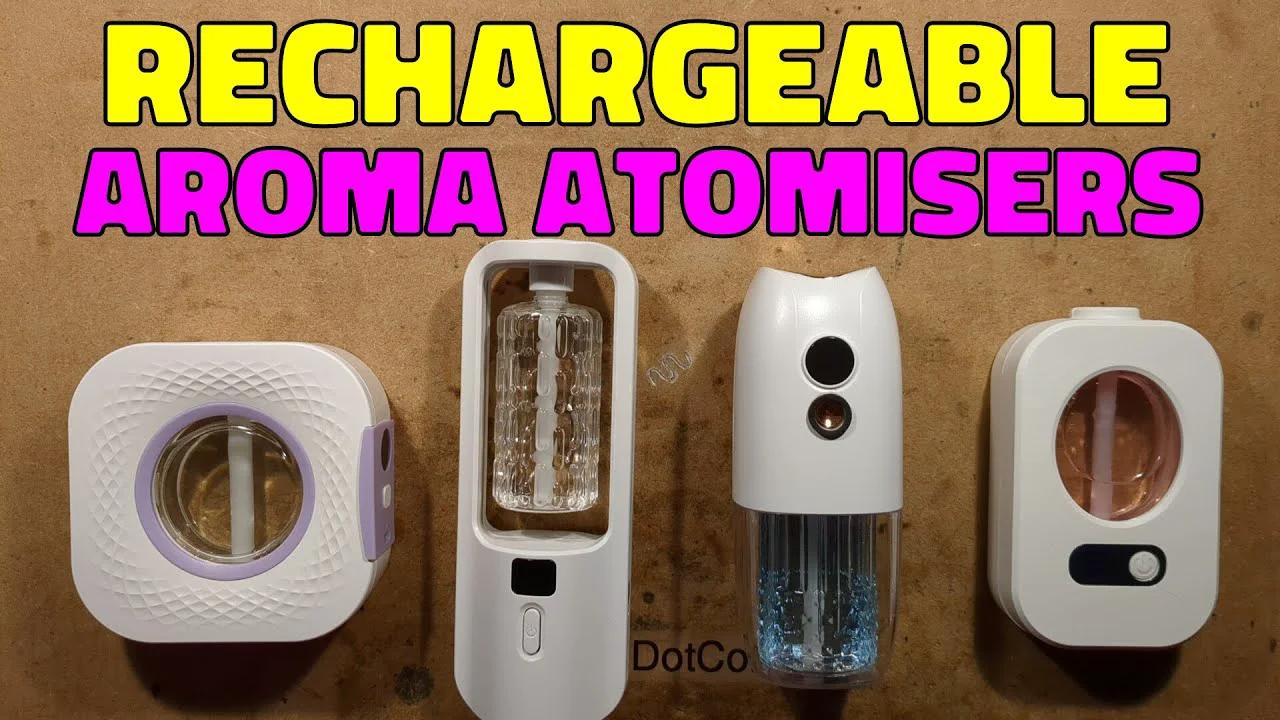 Inside an ultrasonic aroma atomiser unit
