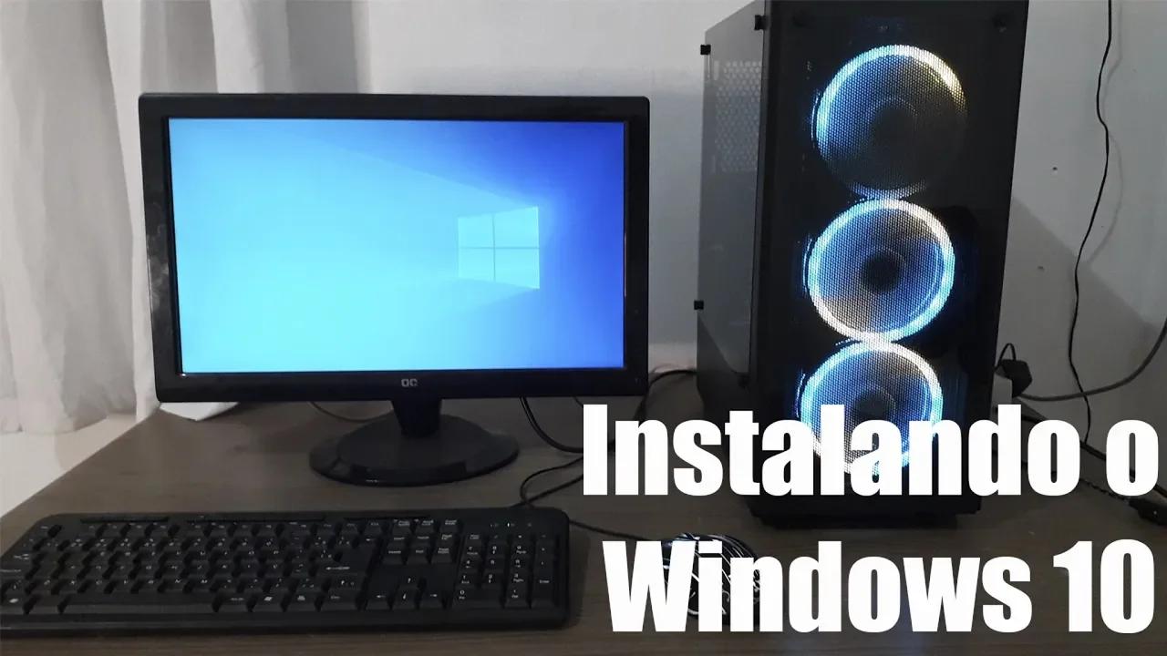 FORMATAR O PC E INSTALAR WINDOWS 10 visual data 2