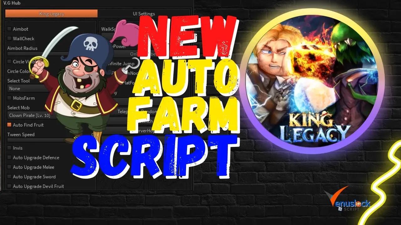 King legacy auto farm script gui fruit finder speed walk infinite