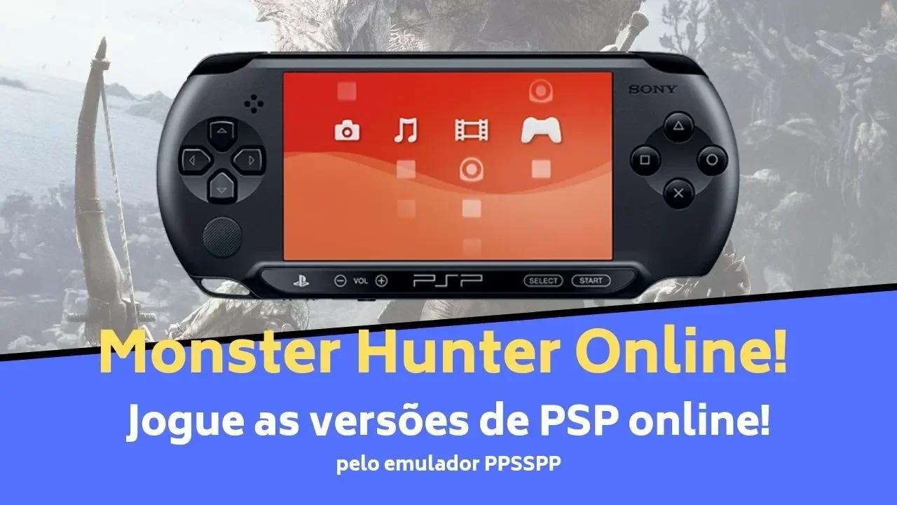 Tutorial PSP - Como jogar Monster Hunter Freedom Unite online pelo ...