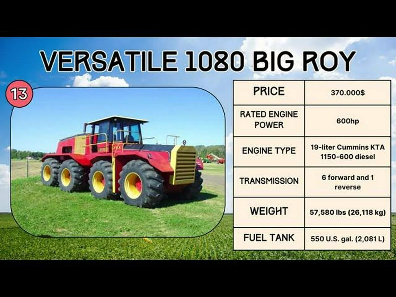 The Biggest And Powerful Tractors In The World