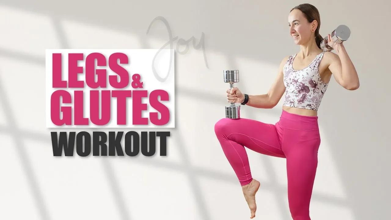 35 min LEGS and GLUTES Workout - All Standing - Home Workout