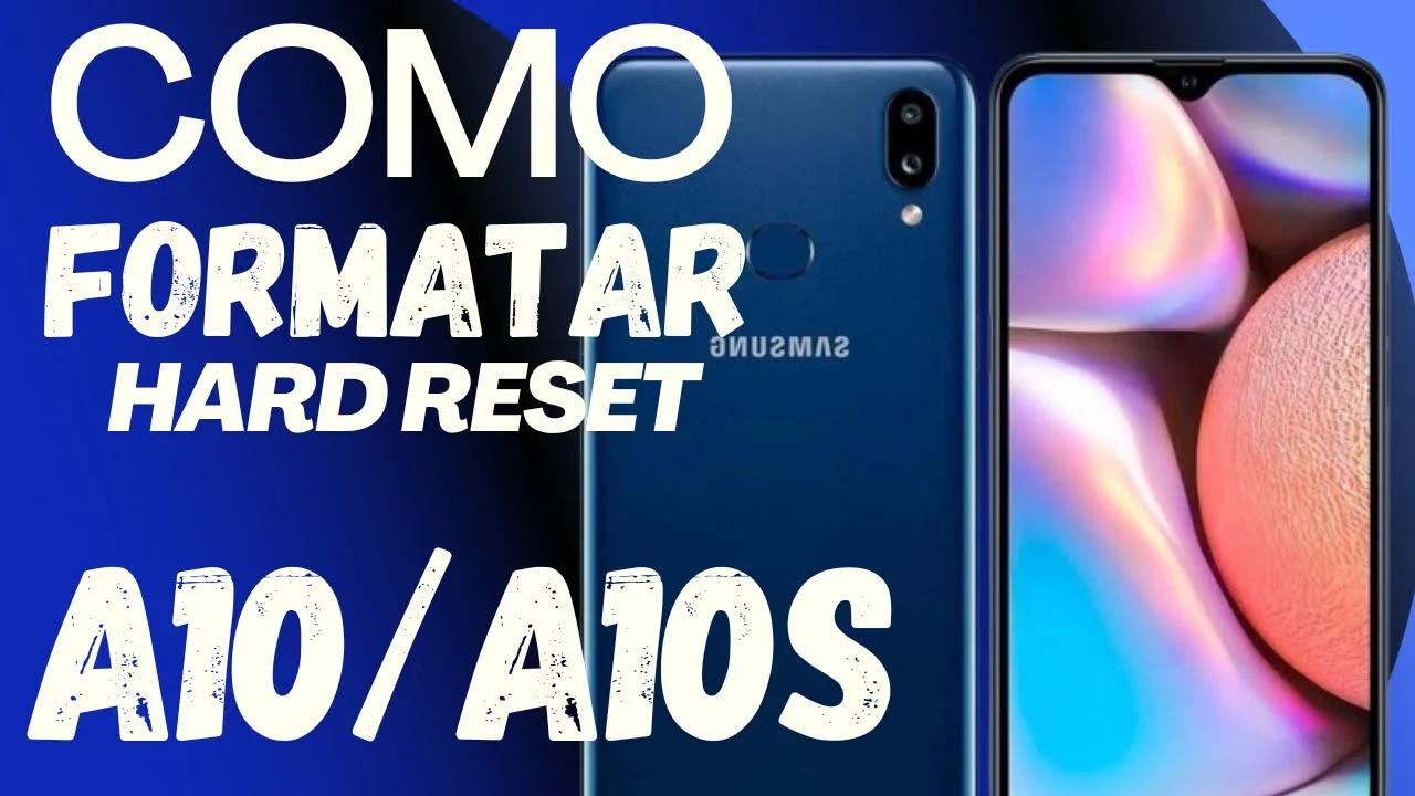 Como fazer hard reset formatar o A10/A10s da Samsung MUITO FÁCIL # ...