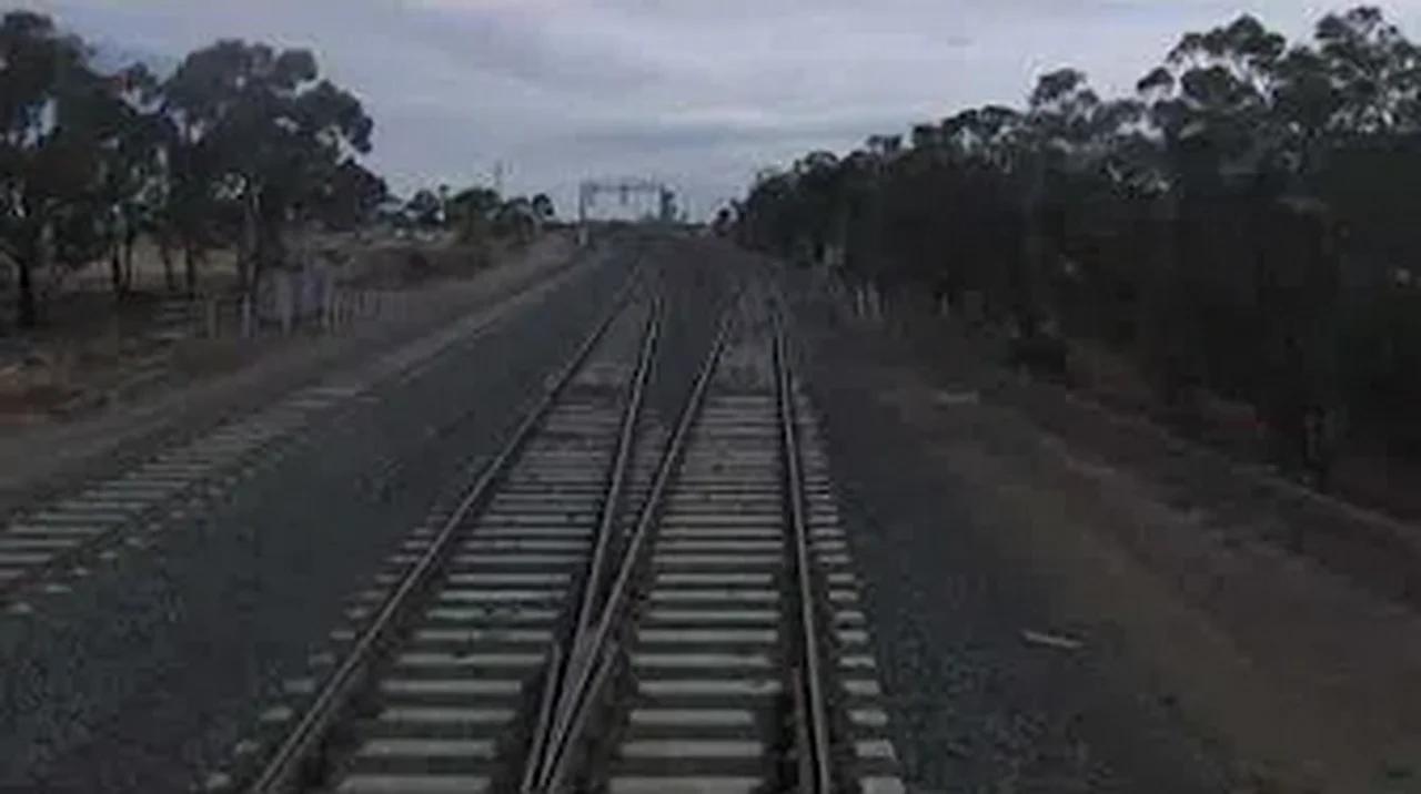 Drivers view: Bacchus Marsh Railway Station to Maddingley Stabling Siding.