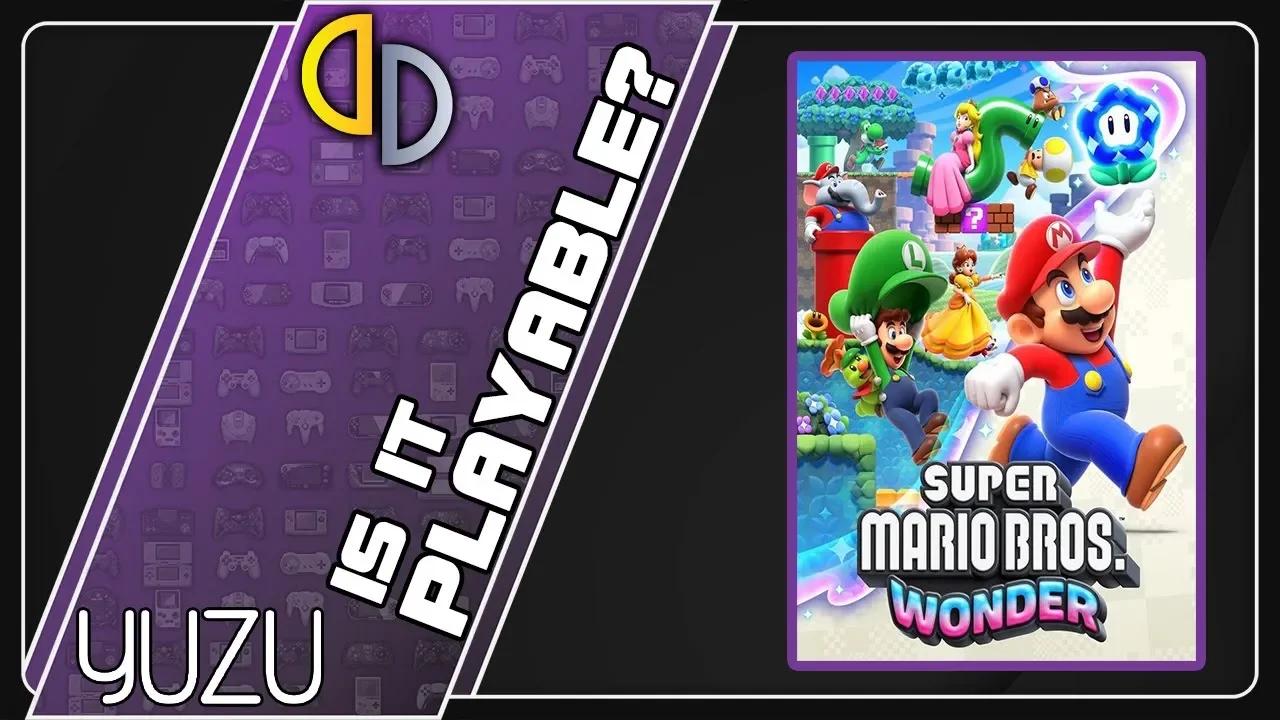 Is Super Mario Bros. Wonder Playable? Yuzu Performance [GTR6 Mini PC]