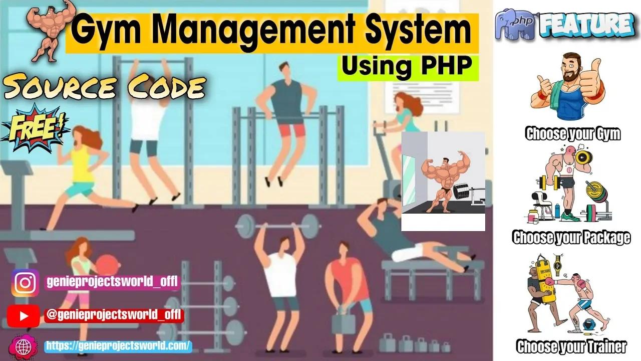🏋️‍♂️Gym Management System | PHP Project | Free Source Code | Genie ...