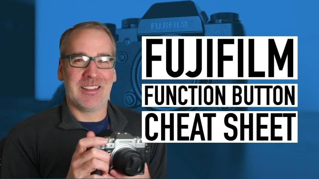 The EASIEST Way to Remember Fuji XT4 Function Button Settings