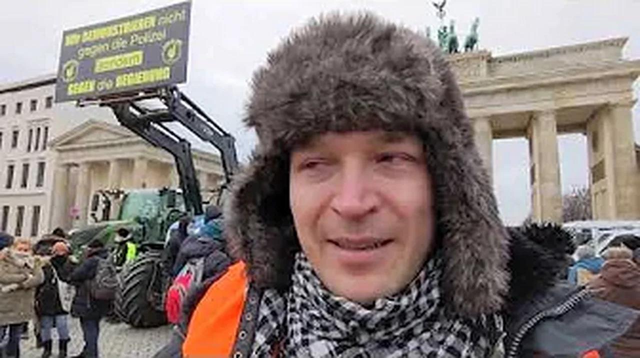 Verschiedene Meinungen zur &amp;quot;Solidarität mit den Bauern&amp;quot;-Demonstration ...