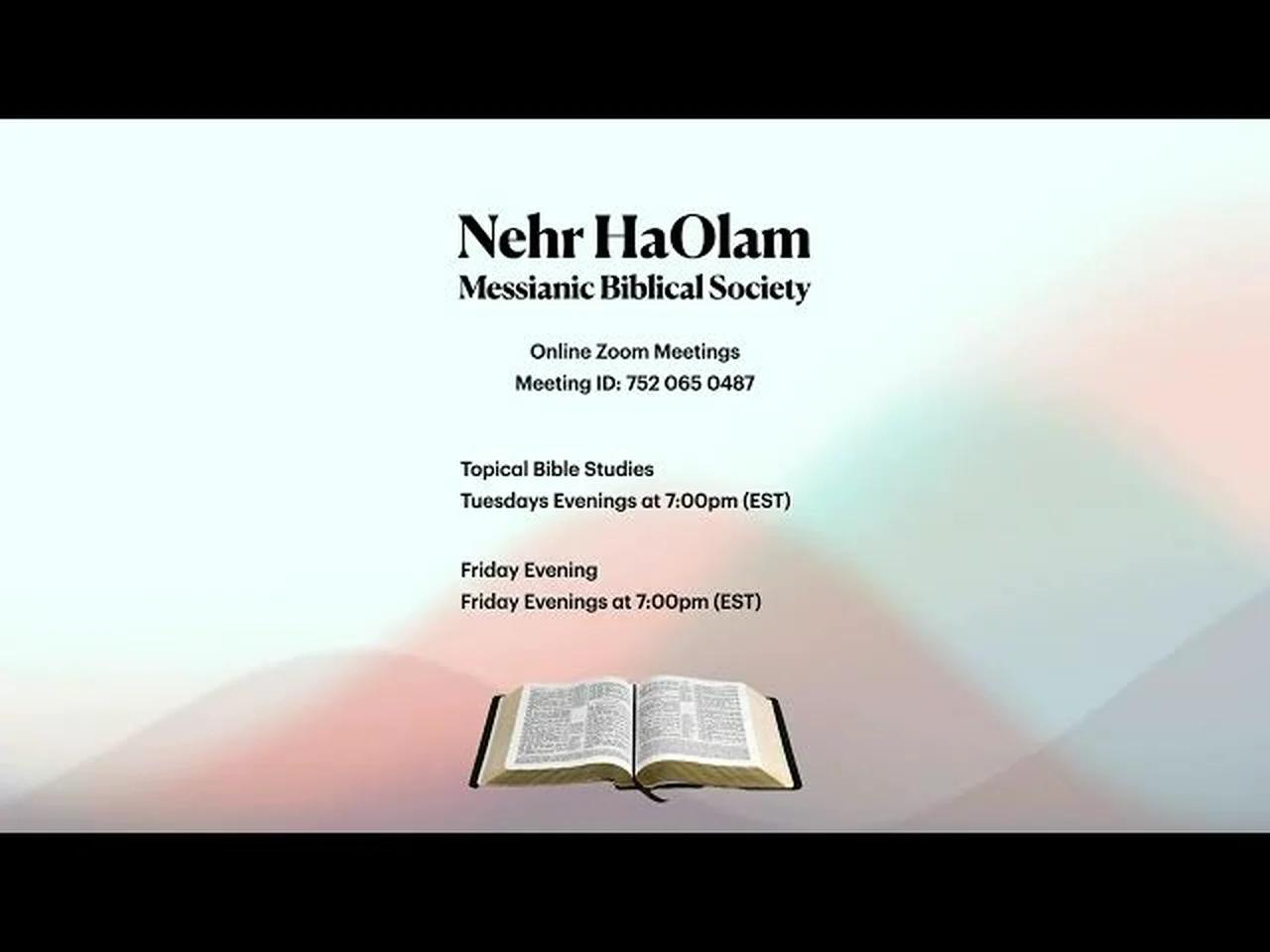 Nehr HaOlam Messianic Biblical Society Advertisement