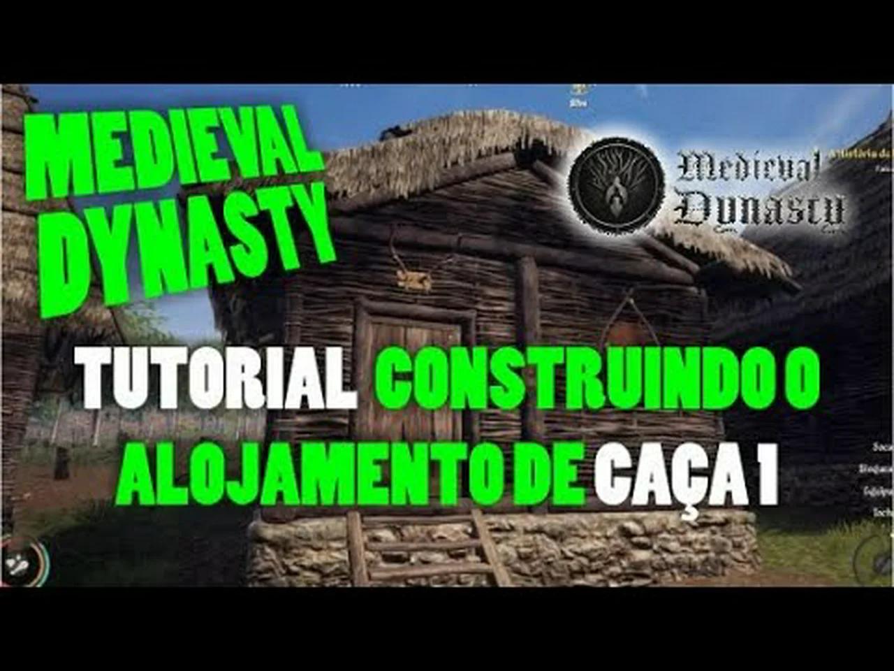 Medieval Dynasty: Tutorial Construindo o Alojamento de Caça 1