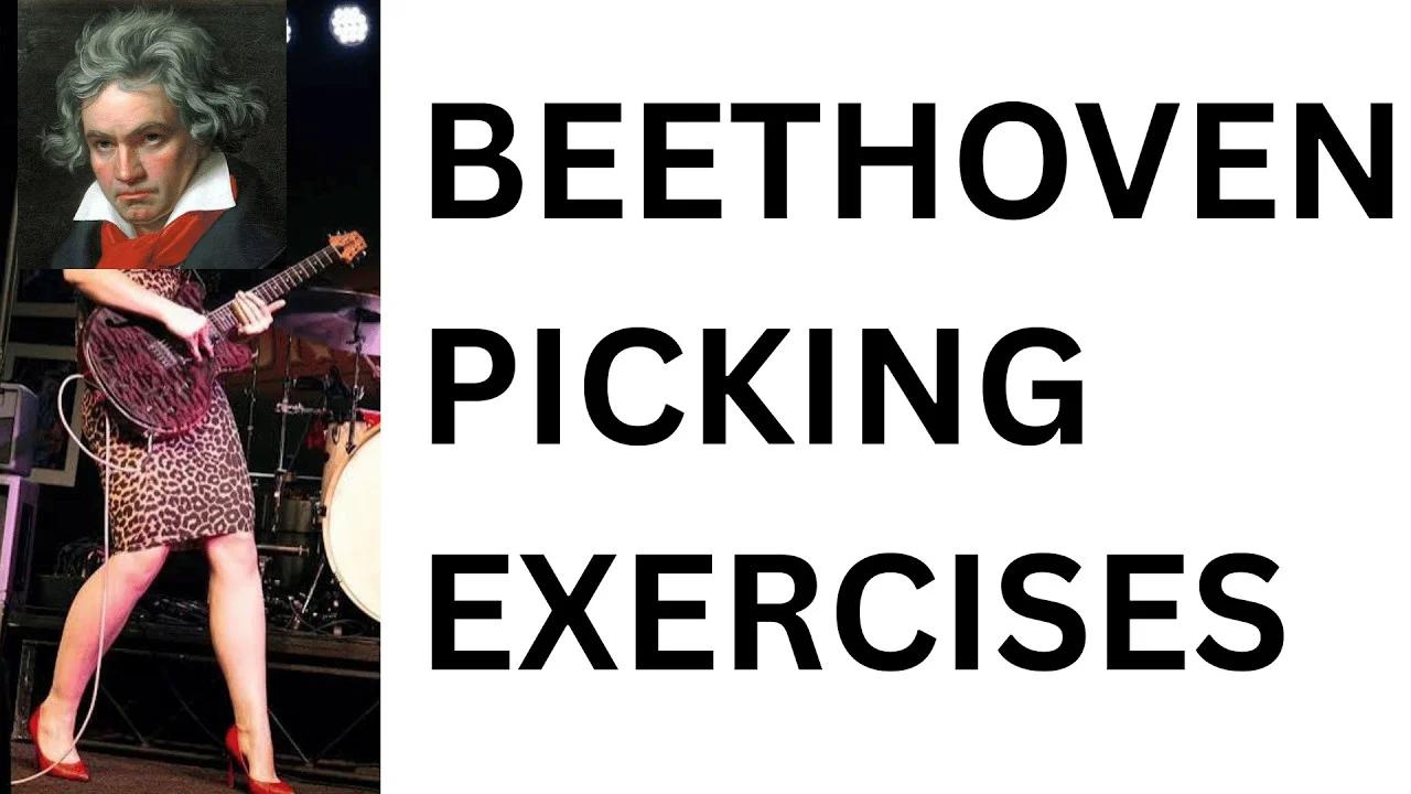 Beethoven Picking Exercises | Game Dev Learns Guitar Vlog