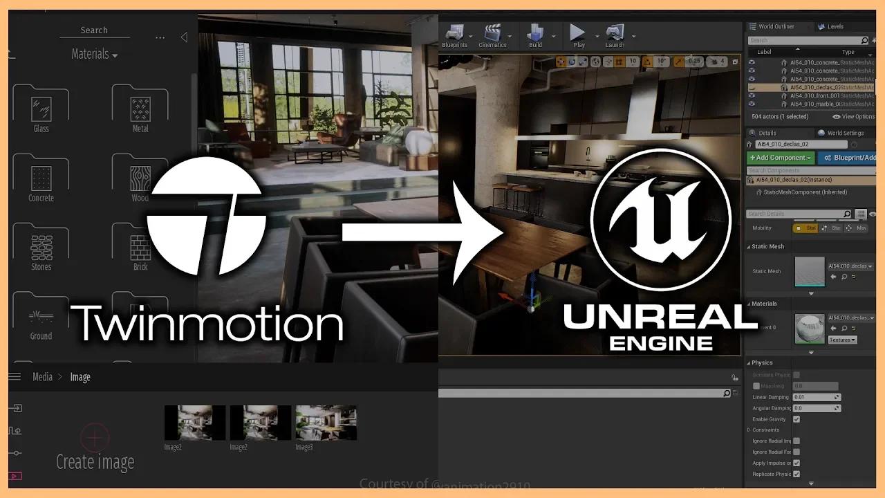 twinmotion or unreal engine