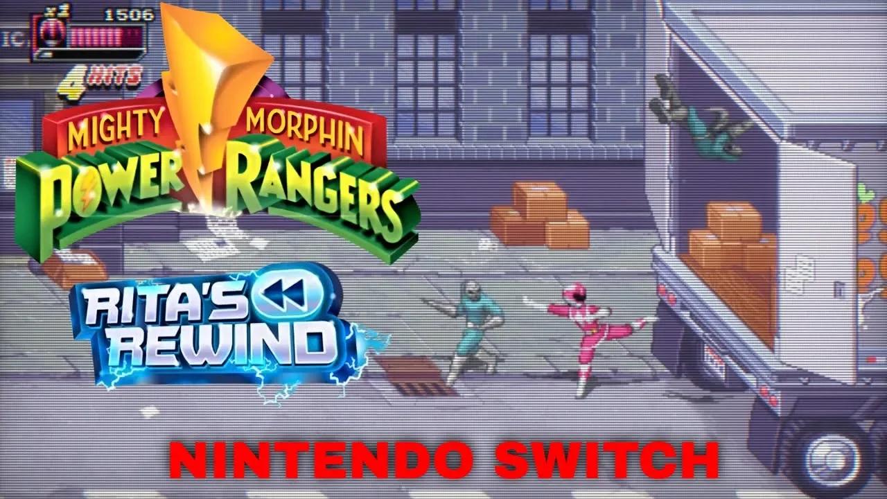 Mighty Morphin Power Rangers Rita's Rewind - Nintendo Switch gameplay ...