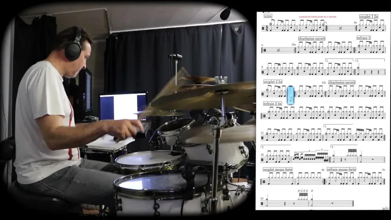 DRUM LESSON "CREEP RADIO HEAD" + Partition