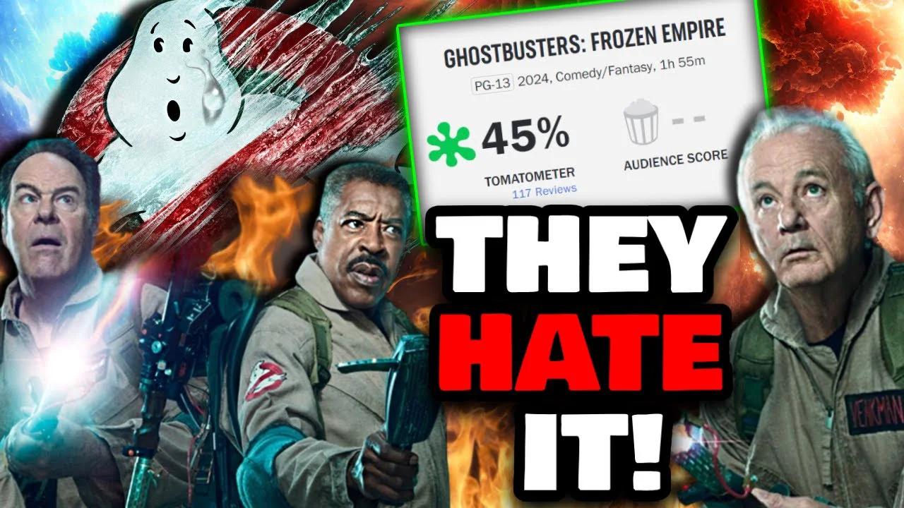 Critics HATE Ghostbusters Frozen Empire! STILL Mad over the 2016 WOKE Disaster!