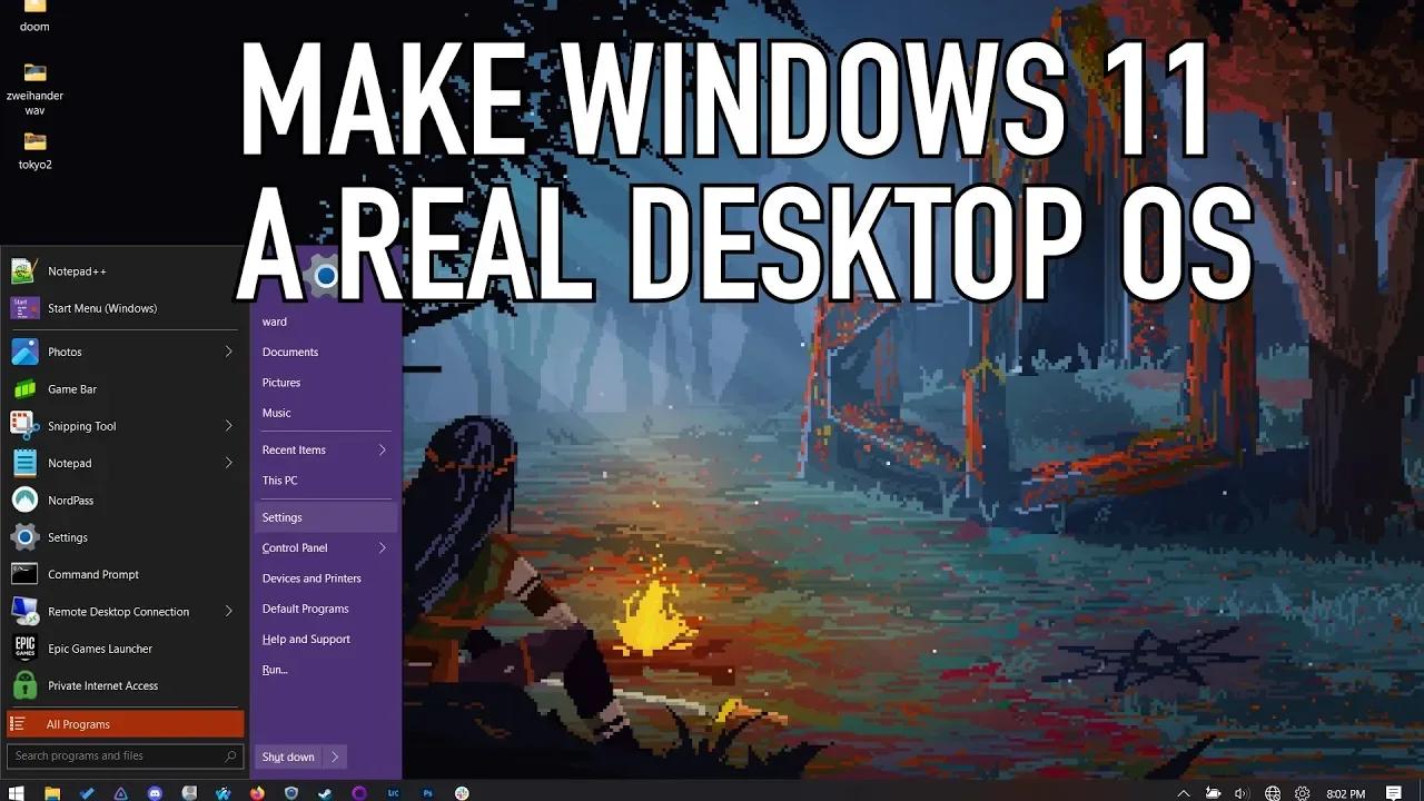 how to send this pc to desktop in windows 11