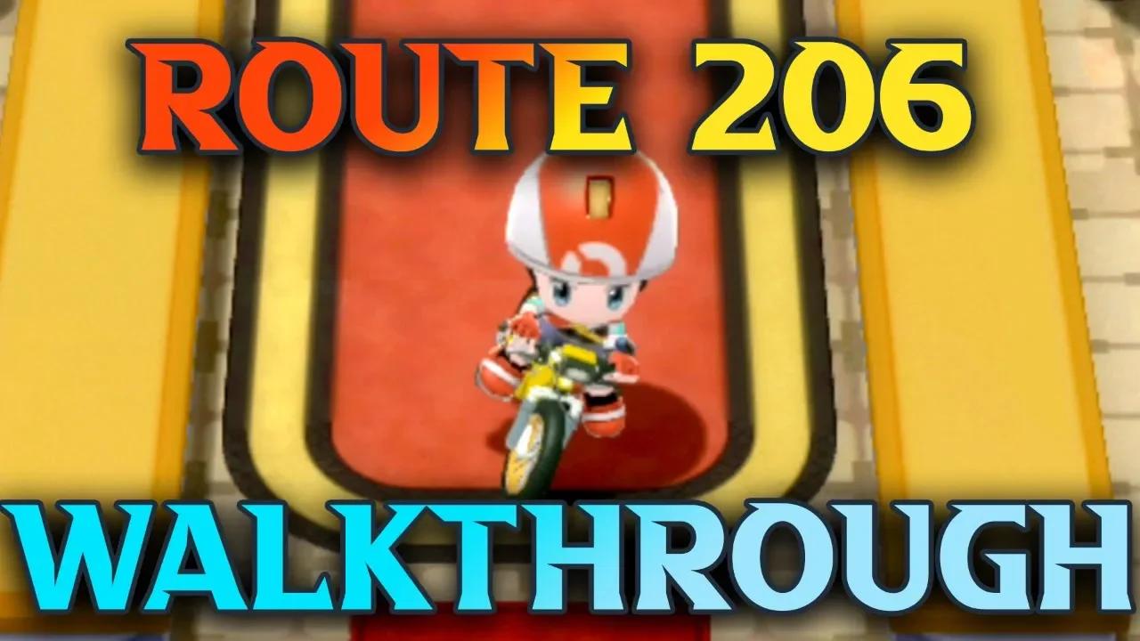 Pokemon Brilliant Diamond Walkthrough Route 206