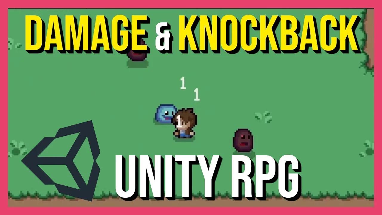 Apply Damage and Knockback to Enemies or Players in Unity 2022 2D ...