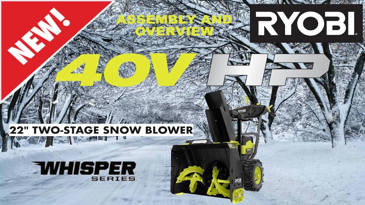 RYOBI 40V HP Brushless Whisper Series 22