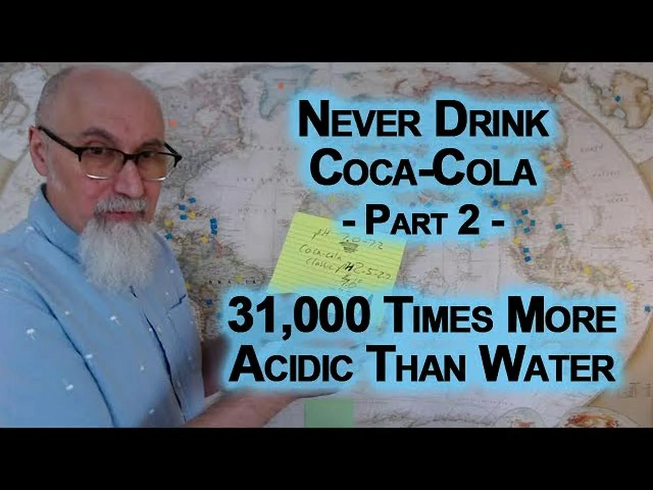 is coca cola more acidic than pepsi