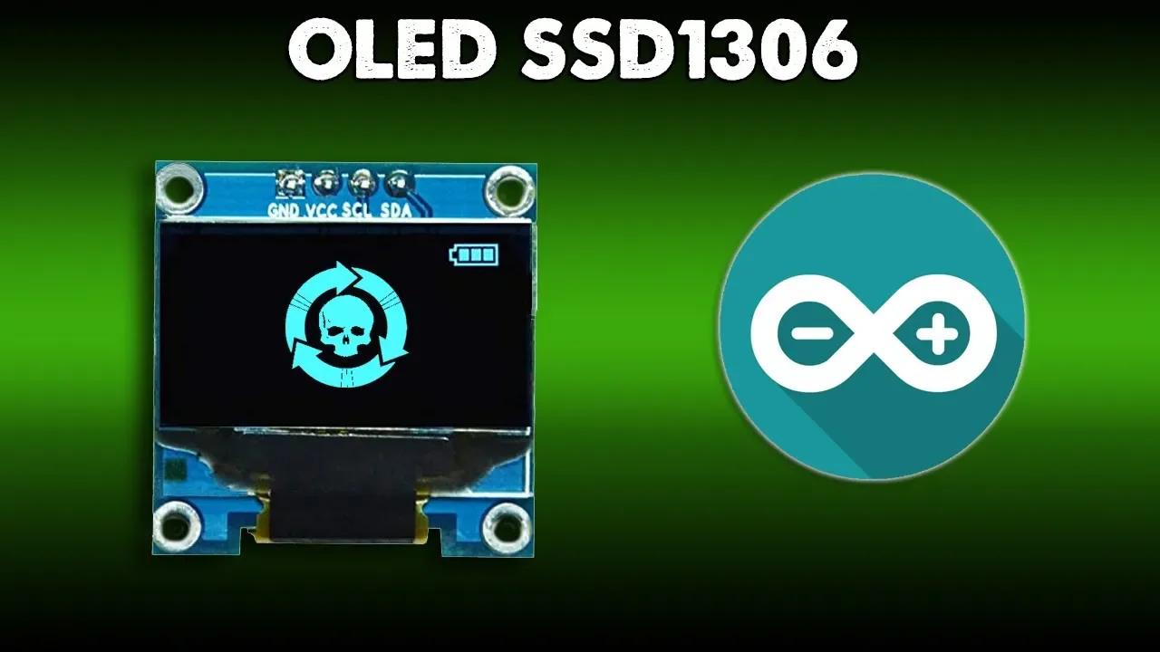 🔴 Como usar la pantalla OLED SSD1306 con ARDUINO (128x64)