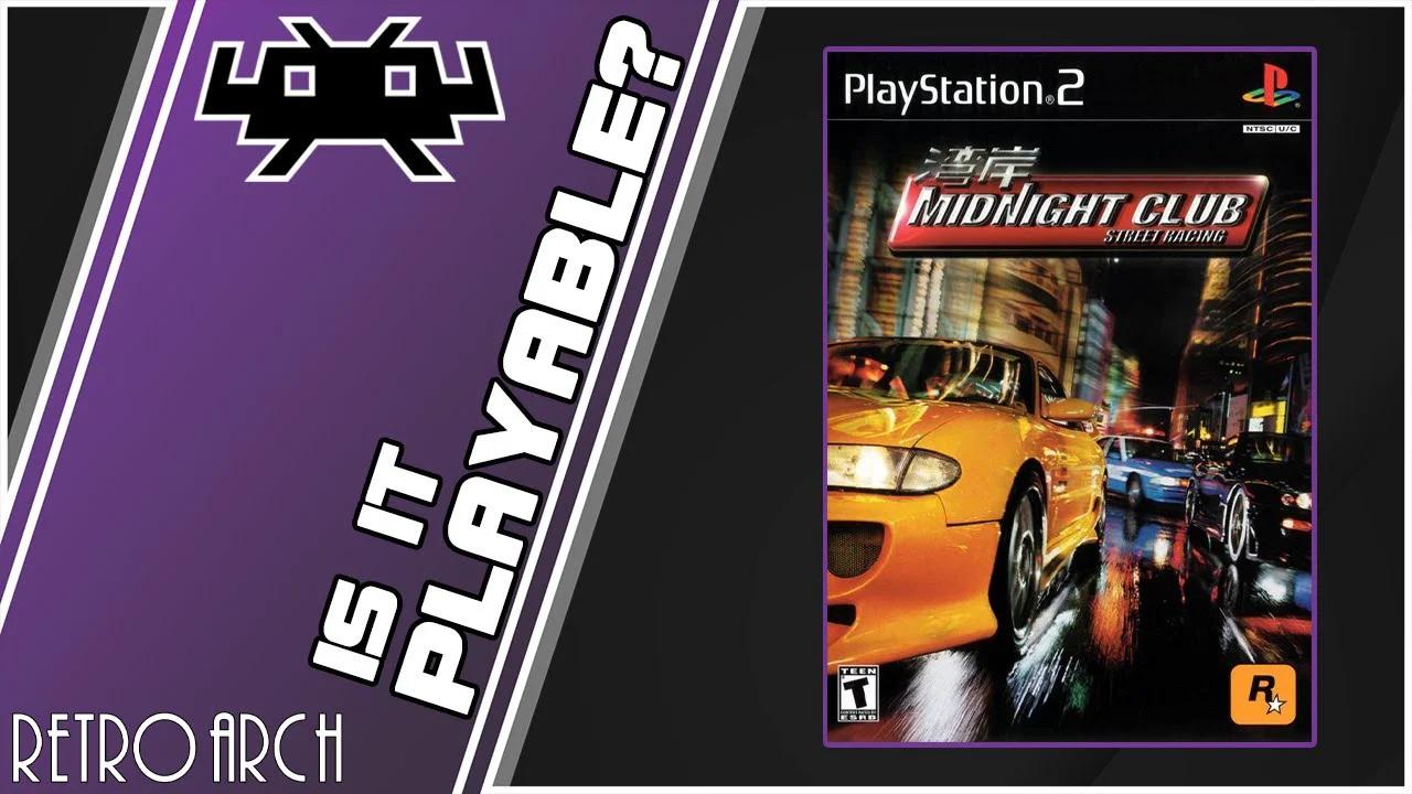 Is Midnight Club: Street Racing Playable? RetroArch Performance [PS2