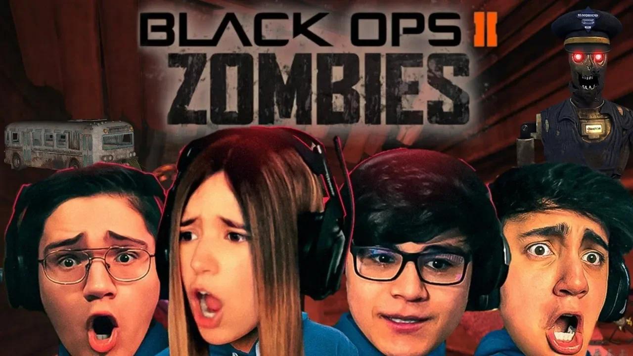 Rivers JUGANDO con EL MARIANA a TRANZIT en BLACK OPS 2 ZOMBIES