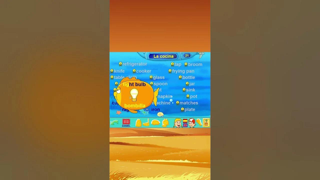 Juega Con Pipo Ingles La Cocina Y Casa Short 32