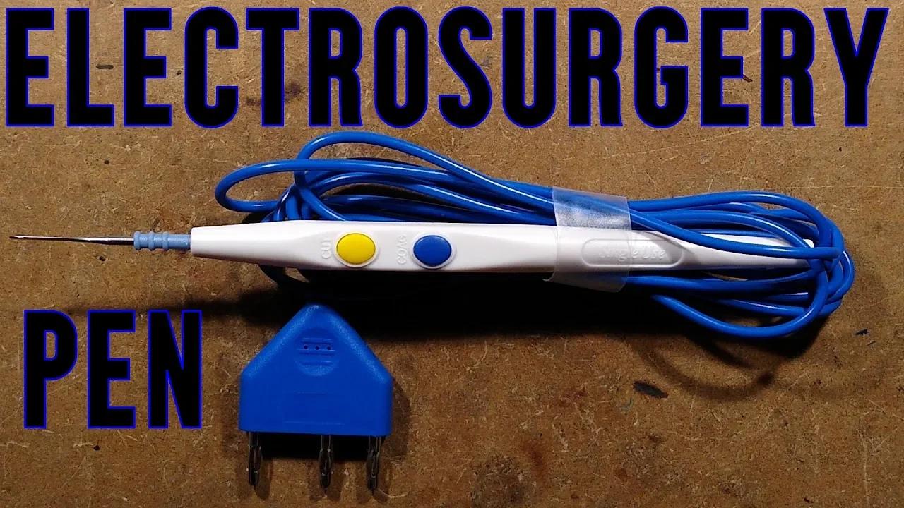 Inside a singleuse electrosurgery/cauterising pen