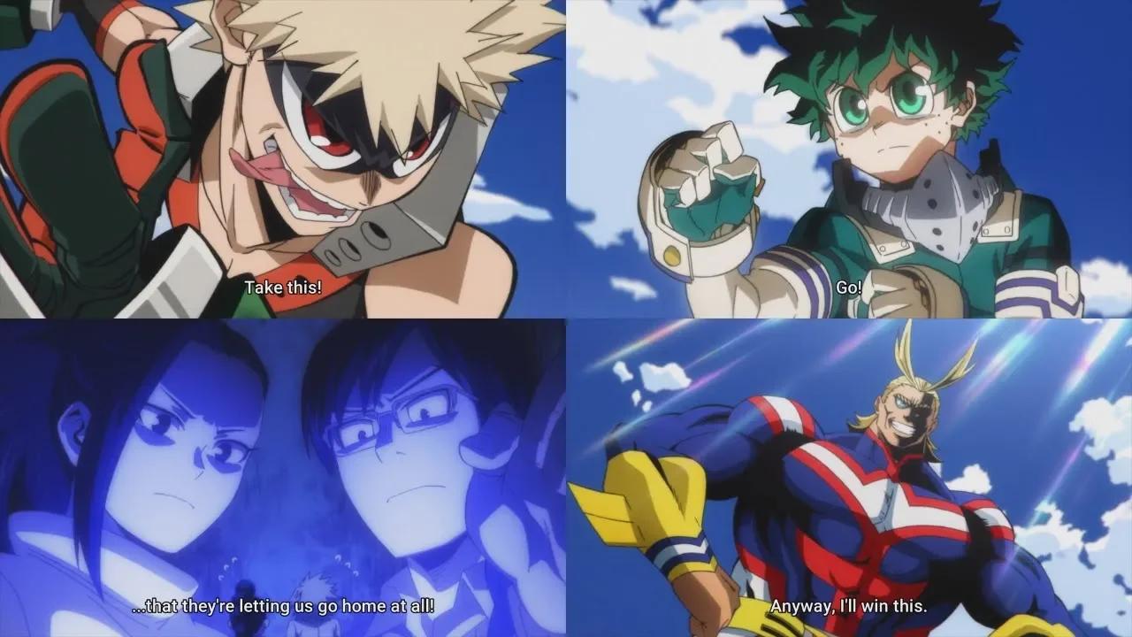 Boku no Hero Academia Yuuei Heroes Battle reaction # ...