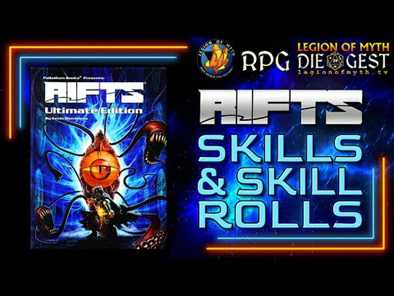 [112-1] - RIFTS ULTIMATE EDITION - Skills of the Rifts RPG World