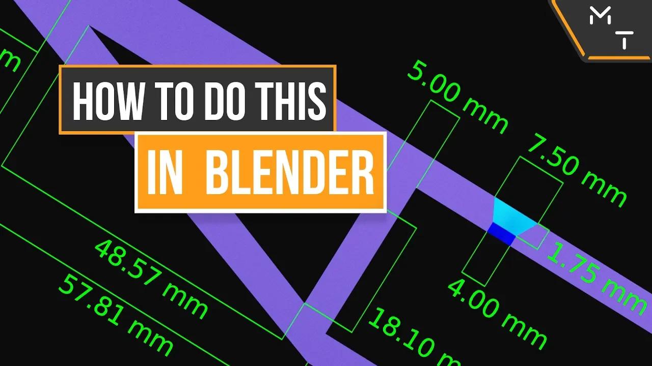 How To Make A Technical Drawing In Blender 2 9
