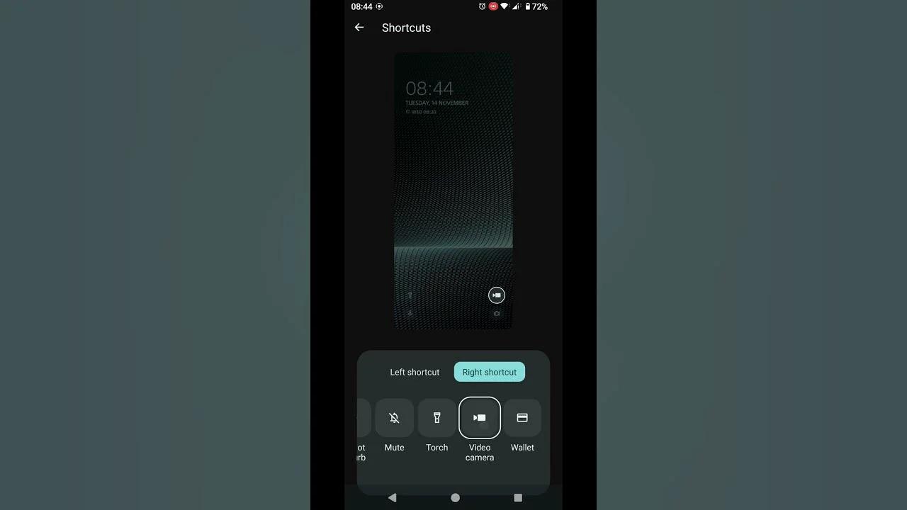 Android 14 Customize Lock Screen Buttons on Xperia 1V #xperia #andriod ...
