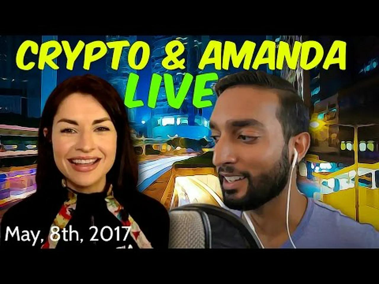 Ep. #421- Dash Interview With Crypt0 & Amanda B. Johnson (Interview #2 - May 8th, 2017)