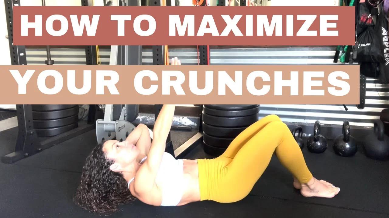 How to Perform a Proper Crunch