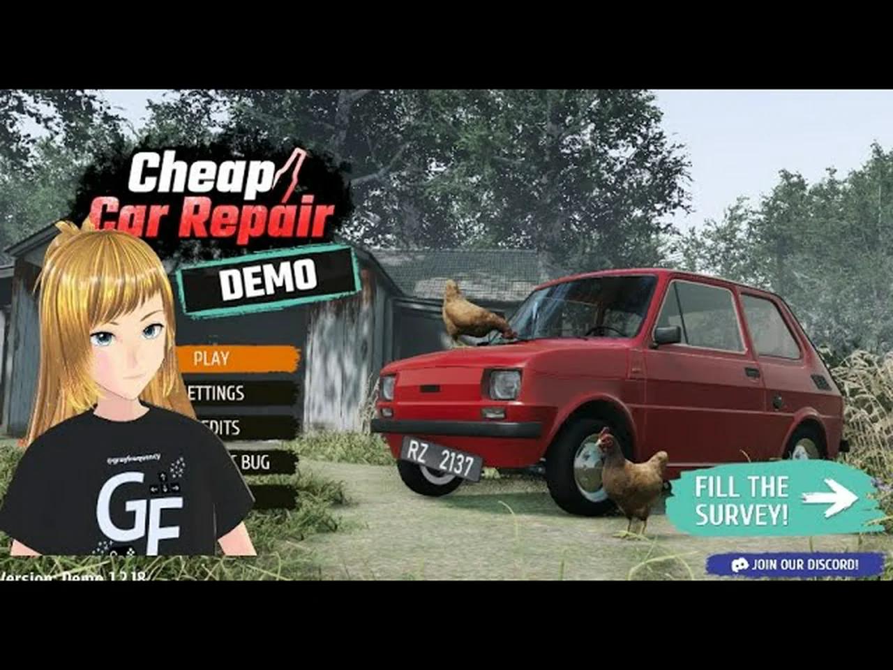 Cheap Car Repair Simulator Gameplay