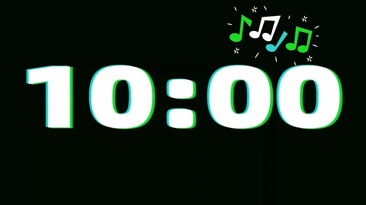 10 minute timer with music